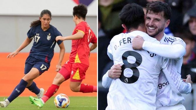 Kết quả bóng đá hôm nay: Thái Lan sảy chân ở SEA Games 33; Man United hủy diệt West Ham?