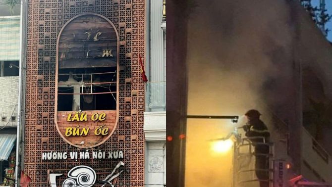 Đã xác định danh tính 4 người tử vong trong vụ cháy quán ăn ở TP.HCM