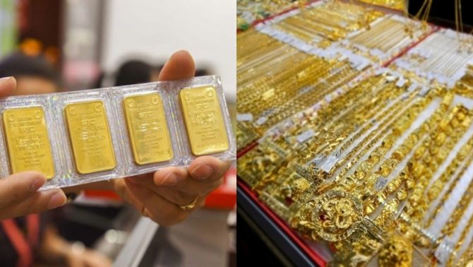 Giá vàng chốt phiên 5/12 bật tăng bất thường: Loạt thương hiệu đồng loạt đảo chiều, thị trường dậy sóng cuối ngày