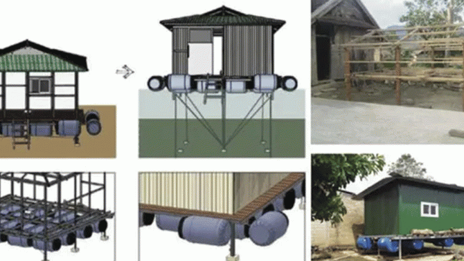 200 mẫu nhà ở phòng, chống bão lụt phù hợp với phong tục, tập quán và đặc thù văn hóa từng vùng