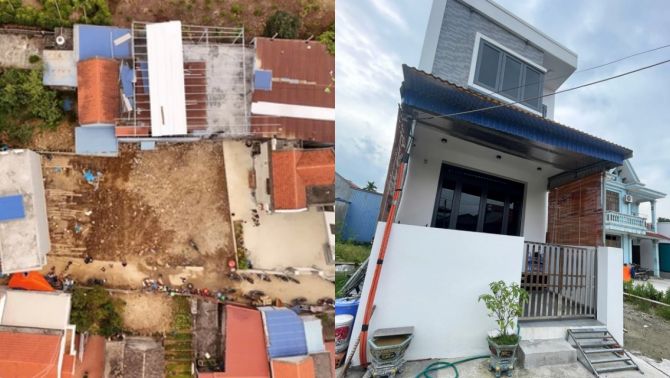 Ngôi nhà xây nhầm ở Hải Phòng được ‘thần đèn’ đưa về đúng chỗ, hiện trường di dời khiến ai nhìn cũng sửng sốt