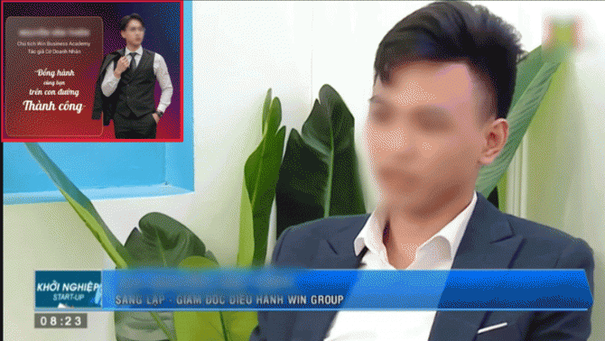Quá trình làm giàu của ‘tổng tài’ ra hiệu đánh người vừa bị bắt: Từng lên VTV, là Chủ tịch công ty