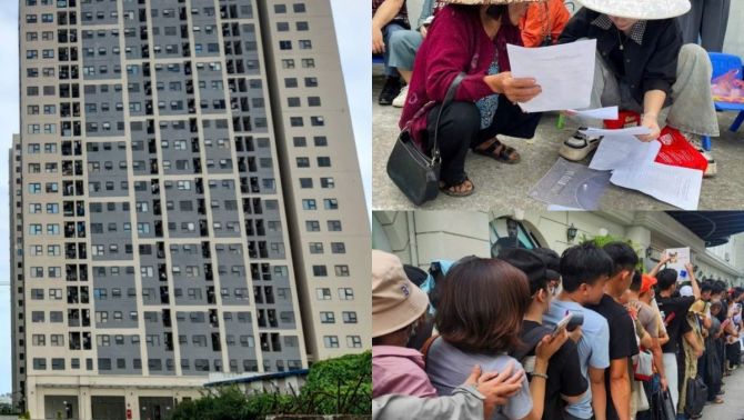 Hà Nội dừng tiếp nhận trực tiếp: Xếp hàng mua nhà chỉ còn là dĩ vãng?