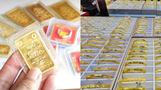 Giá vàng hôm nay 10-12 giảm mạnh bất ngờ: Bí ẩn vì sao vàng miếng, vàng nhẫn lao dốc trái ngược thế giới?