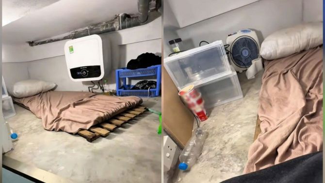 Hà Nội: Căn phòng 2m2 gây tranh cãi dữ dội vì loạt chi tiết bất thường