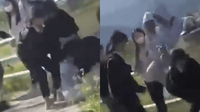 Phẫn nộ clip nữ sinh lớp 10 Gia Lai bị nhóm bạn đánh hội đồng chỉ vì 1 xích mích vụn vặt