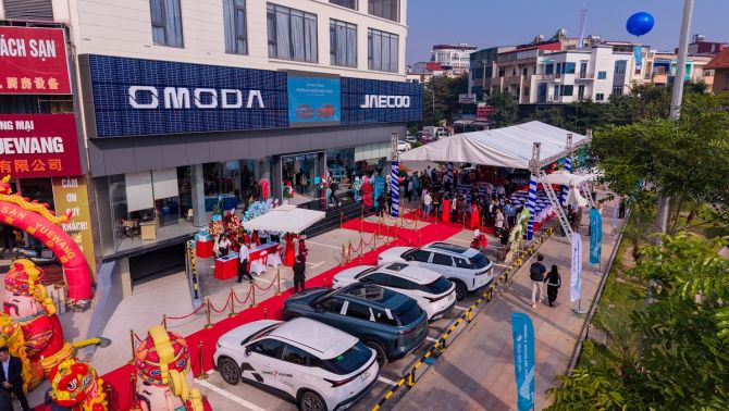 Omoda & Jaecoo Bắc Ninh khai trương – Trung tâm SUV công nghệ tại thủ phủ công nghiệp điện tử Việt Nam