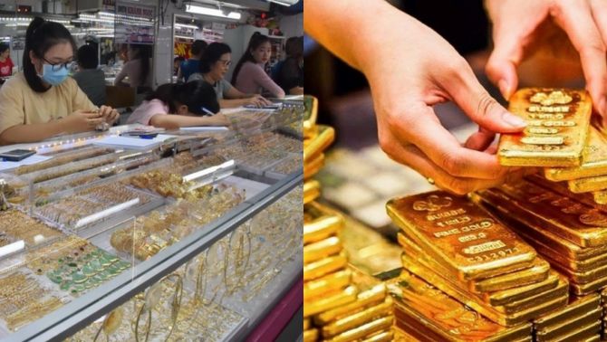Giá vàng chốt phiên 11/12 biến động mạnh, vàng SJC và vàng nhẫn 9999 đảo chiều, nhà đầu tư lo lắng