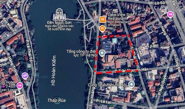 Lý do 1 hộ dân được đền bù hơn 400 tỷ để đi dời làm quảng trường, công viên phía đông hồ Hoàn Kiếm