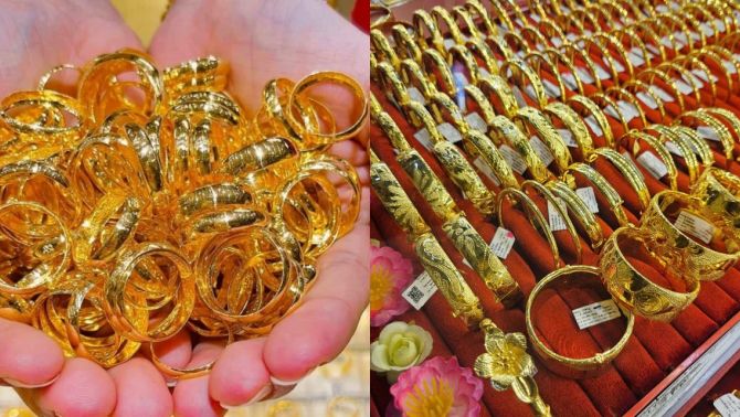 Giá vàng hôm nay 14/12 tăng sốc: Vàng SJC, vàng nhẫn lập mặt bằng mới, thị trường sôi động cuối tuần