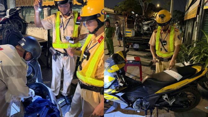 Nhậu say giữa đêm ở TPHCM, người đàn ông loạng choạng tay lái rồi buông lời khó tin khi bị CSGT kiểm tra