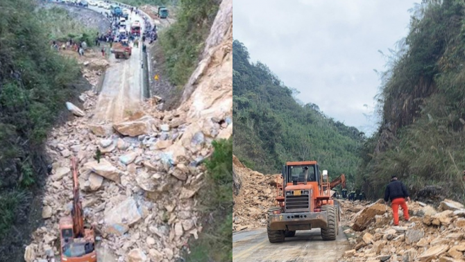 Không có phép màu xảy ra: Đã tìm thấy 2 thi thể trong vụ sạt lở Quốc lộ 6 ở Phú Thọ