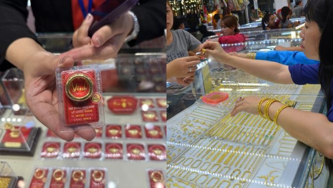 Giá vàng hôm nay 15/12: Vàng SJC tiến sát 157 triệu đồng, thị trường xuất hiện tín hiệu mới đáng chú ý