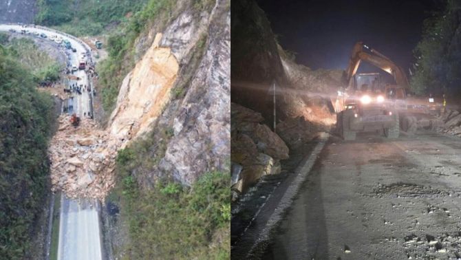 Không mưa lớn vẫn sạt lở kinh hoàng Quốc lộ 6: Cảnh báo lạnh người từ nền địa chất Tây Bắc