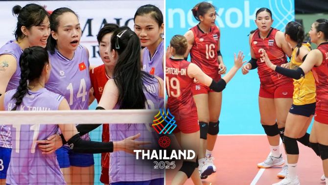 Trực tiếp bóng chuyền nữ Việt Nam vs Thái Lan - Chung kết SEA Games 33: Việt Nam lỡ tấm HCV lịch sử
