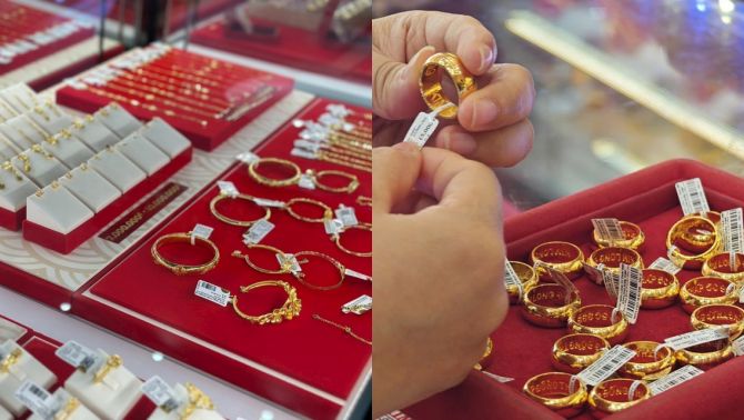Giá vàng chốt phiên ngày 15/12 bật tăng mạnh, SJC vượt mốc cao, vàng nhẫn và vàng thế giới đồng loạt leo đỉnh
