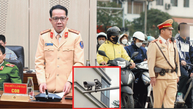 Đại diện Cục Cảnh sát giao thông lý giải vì sao có 1.800 camera AI vẫn cần CSGT trực tiếp tuần tra