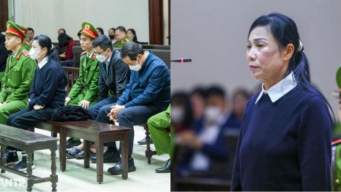 Hai lần bà Hoàng Thị Thúy Lan khóc nghẹn trước tòa, giãi bày hoàn cảnh gia đình khó khăn