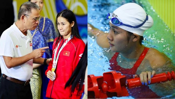 Kình ngư Võ Thị Mỹ Tiên gạt nước mắt, có ‘lời đáp trả’ cực chất sau khi bị lãnh đạo mắng vì chỉ có HCB