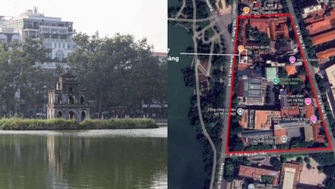Cận cảnh khu đất kim cương ven Hồ Hoàn Kiếm nhận đền bù 400 tỷ, lộ diện những vị trí ‘vàng’ sắp di dời