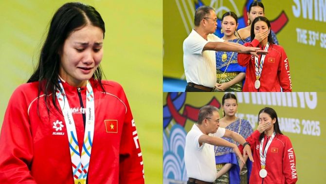 Nguyên nhân thật sự khiến kình ngư Võ Thị Mỹ Tiên bật khóc sau khi nói chuyện với vị lãnh đạo