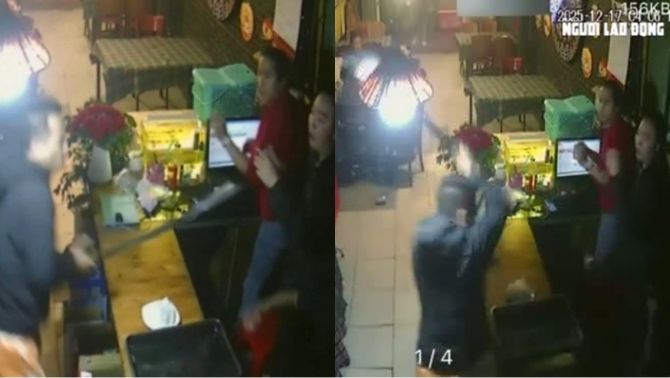 Camera vụ 2 anh em ruột truy sát nhóm người trong quán nhậu, hé lộ nguồn cơn sự việc