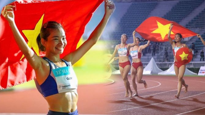 Khiến chủ nhà Thái Lan toát mồ hôi với 'cơn mưa' HCV SEA Games 33, ĐT điền kinh Việt Nam nhận 'món quà lớn'