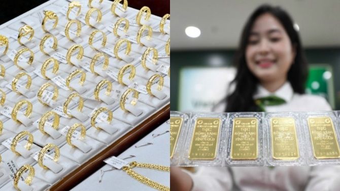 Giá vàng chốt phiên 18-12 tiếp tục leo cao, thị trường giữ đà tăng mạnh cuối năm