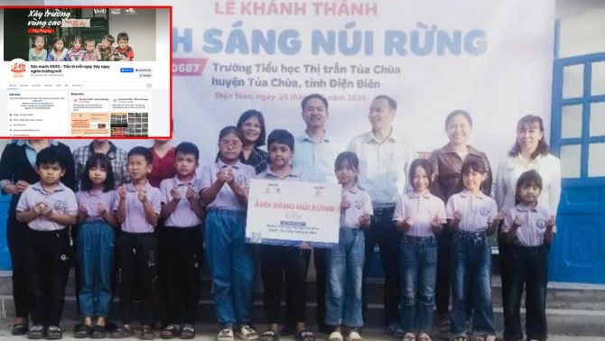 Phòng học đã hoàn thành tại Điện Biên, dự án Nuôi em vẫn kêu gọi xây mới: Nhà trường tiết lộ loạt thông tin sai lệch