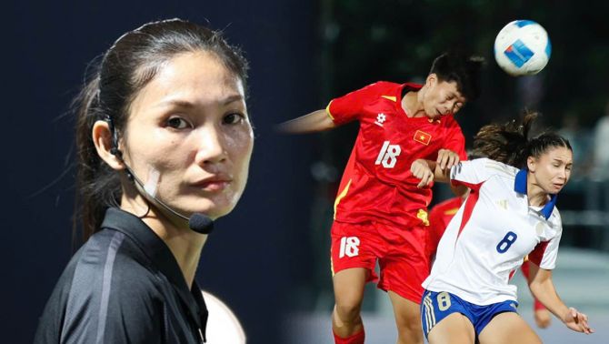 Trọng tài 'cướp bàn thắng' của ĐT nữ Việt Nam có phản ứng trên MXH, LĐBĐ Philippines 'toát mồ hôi'