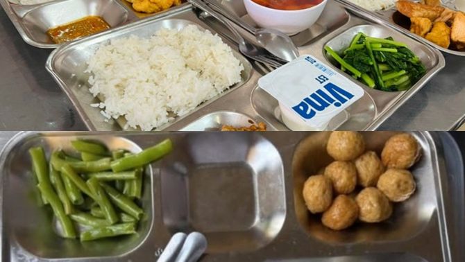 Vụ xuất ăn 'lèo tèo' vài viên thịt ở trường học TP.HCM: Nhà trường có phát ngôn mới nhất