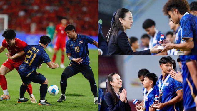 U22 Thái Lan ‘trái lệnh’ thua ngược trước U22 Việt Nam, Madam Pang chua chát thốt lên đúng 3 từ