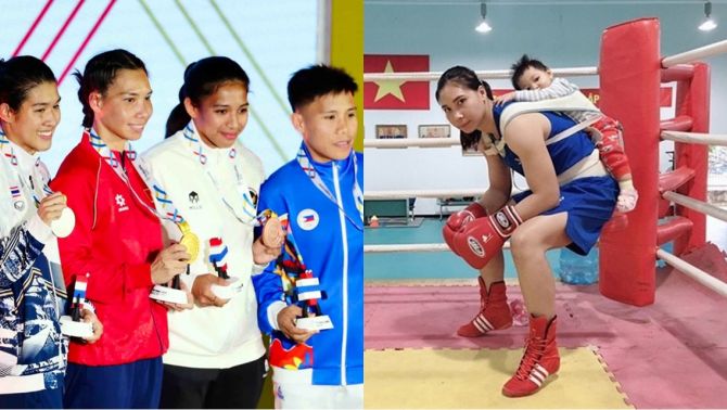 Nữ VĐV Việt Nam là bà mẹ hai con, cố giành HCV SEA Games 33 để có tiền về mua sữa cho con