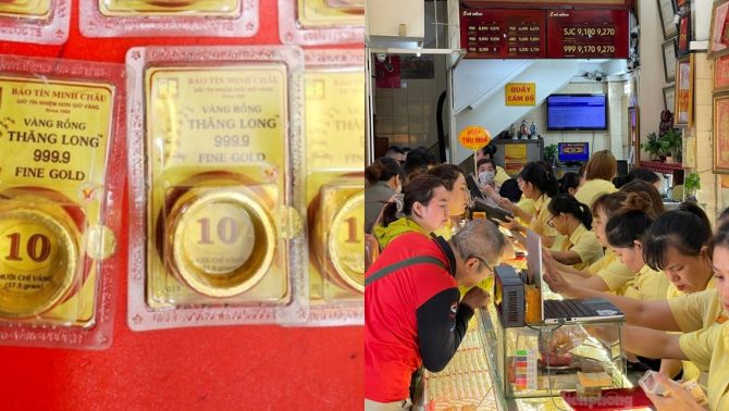 Giá vàng chiều 21/12 biến động trái chiều, vàng nhẫn bất ngờ giảm nhẹ trong khi vàng miếng vẫn neo cao