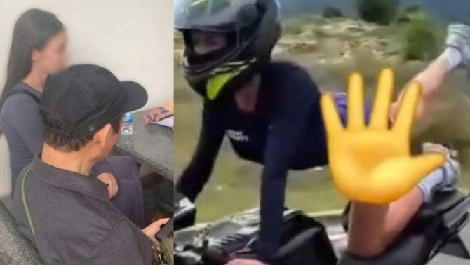 Nữ du khách Nga ‘làm xiếc’ khi lái mô tô ở Khánh Hòa: Công an chuyển hồ sang cảnh sát hình sự