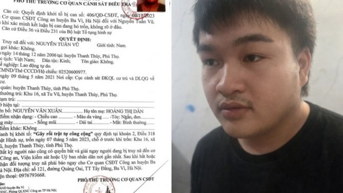 Lẩn trốn sau khi bị khởi tố, thanh niên 19 tuổi bị lực lượng hình sự đặc nhiệm bắt giữ tại Đồng Nai