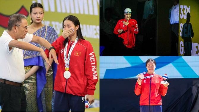 Kình ngư Võ Thị Mỹ Tiên có ‘lời đáp trả’ thuyết phục sau khi bị lãnh đạo nhắc nhở đến bật khóc