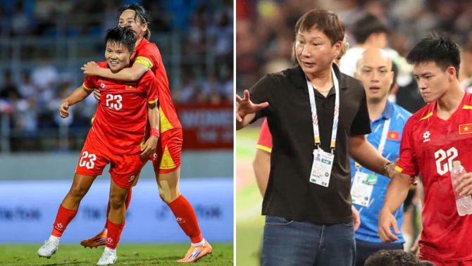 Tin bóng đá tối 21/12: ĐT nữ Việt Nam nhận tin vui; HLV Kim Sang Sik nói điều bất ngờ sau tấm HCV