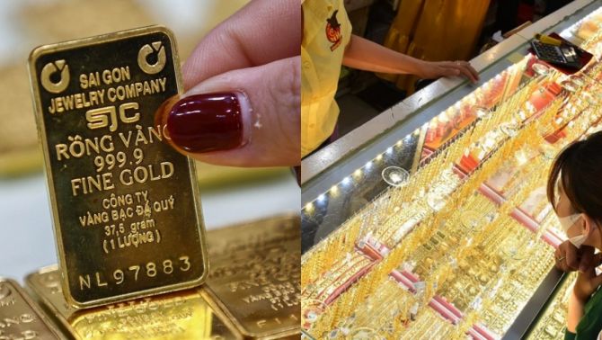Giá vàng chốt phiên ngày 22/12 tăng kỷ lục: SJC, ACB, PNJ, vàng thế giới lập đỉnh