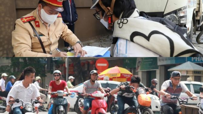 Công an Hà Nội gửi hơn 2000 trường hợp học sinh vi phạm giao thông: Các trường nội đô chiếm đa số