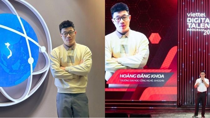 Nam sinh chưa tốt nghiệp đã trúng tuyển Viện hàng không Vũ trụ Viettel, bảng điểm nhìn mà choáng