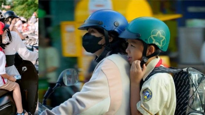 ‘Đội mũ bảo hiểm – Bảo vệ bản thân’: Honda Việt Nam trao tặng mũ bảo hiểm cho học sinh lớp Một