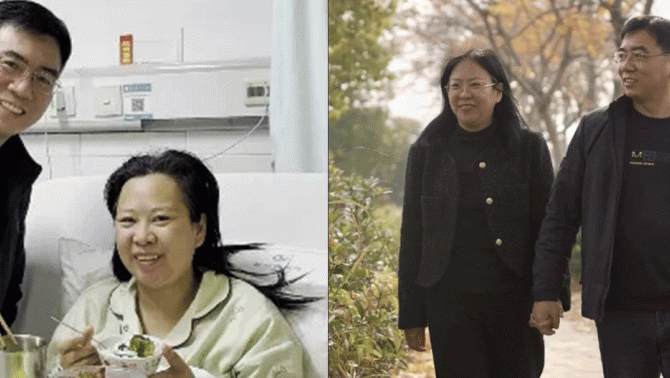 Hy hữu: Người đàn ông chạy vội đến cứu người bị nạn trên đường, sững sờ khi thấy vợ mình ngay trước mắt