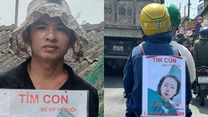 Con gái 16 tuổi mắc lupus mất tích hơn 2 tháng, cha tuyệt vọng rong ruổi khắp TP.HCM