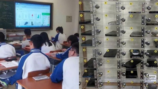Học sinh ‘hack’ tủ khóa bằng bụi phấn để lấy điện thoại: Nhà trường phản ứng ra sao?