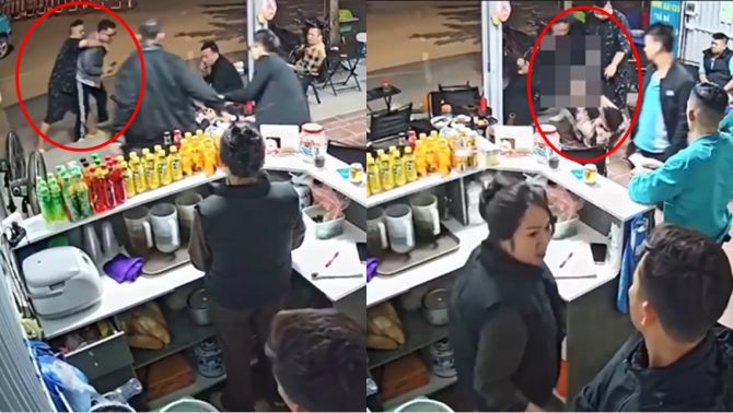 Bắt 1 đối tượng đâm thanh niên dã man ở bến xe Giáp Bát, camera ghi lại hình ảnh gây sốc