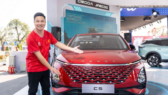 Omoda C5 – Mẫu xe được độc giả yêu thích nhất Car Award 2025 và sức hút vượt trội trong phân khúc SUV C Coupe