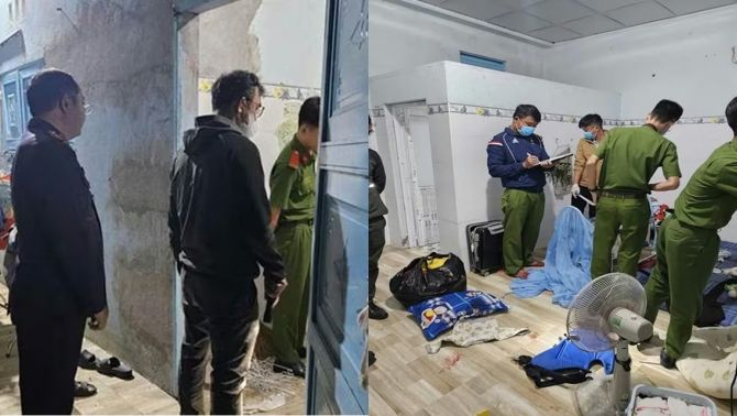 Hiện trường vụ bé 8 tháng tuổi tử vong trong phòng trọ, tạm giữ người mẹ có dấu hiệu bất thường