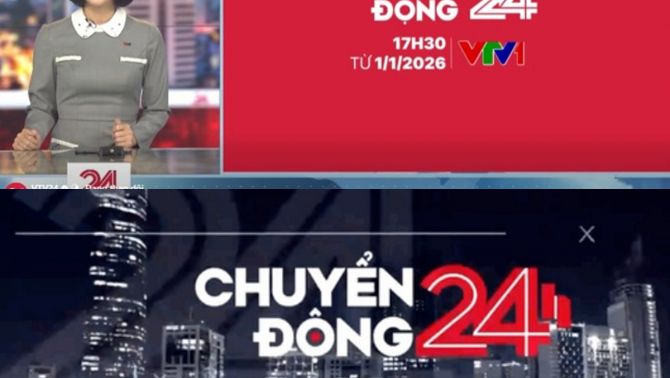Chính thức 'chia tay' bản tin trưa của chương trình Chuyển động 24h từ ngày 1/1/2026