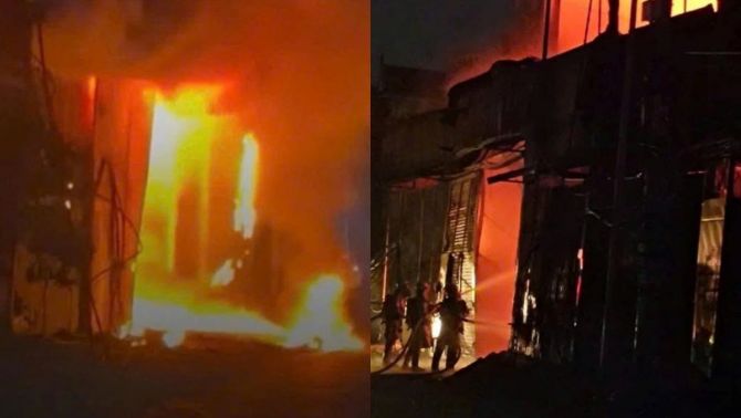 Lửa bùng dữ dội tại xưởng sản xuất ở Hà Nội đầu năm mới, hé lộ nguyên nhân ban đầu